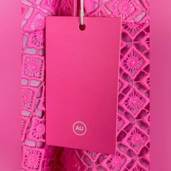 Amanda Uprichard Kellyann Empire Lace Mini Dress- Sz Small - Picture 8 of 9